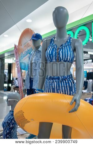 Elle Shop Display At Central Rama9, Bangkok, Thailand, Apr 30, 2018