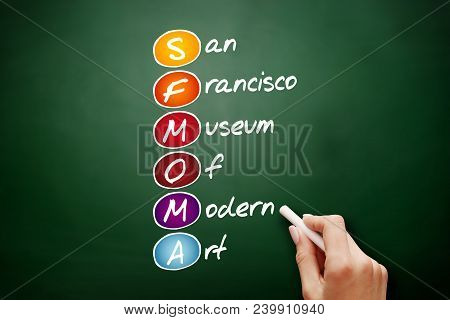 Sfmoma - San Francisco Museum Of Modern Art Acronym, Concept Background
