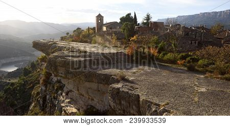 Village Of Siurana, El Priorat, Tarragona Province, Catalonia, Spain