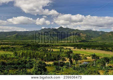 View On The Valle De Los Ingenios Valley On The Sugar Plantation