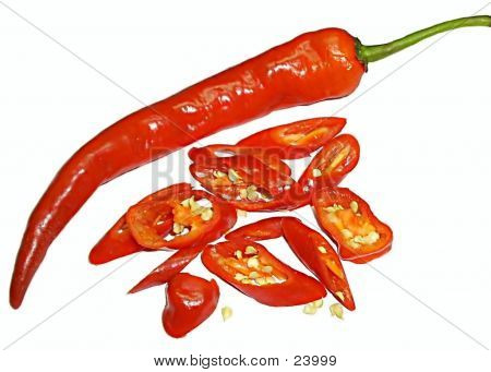 Pimenta vermelha & fatia