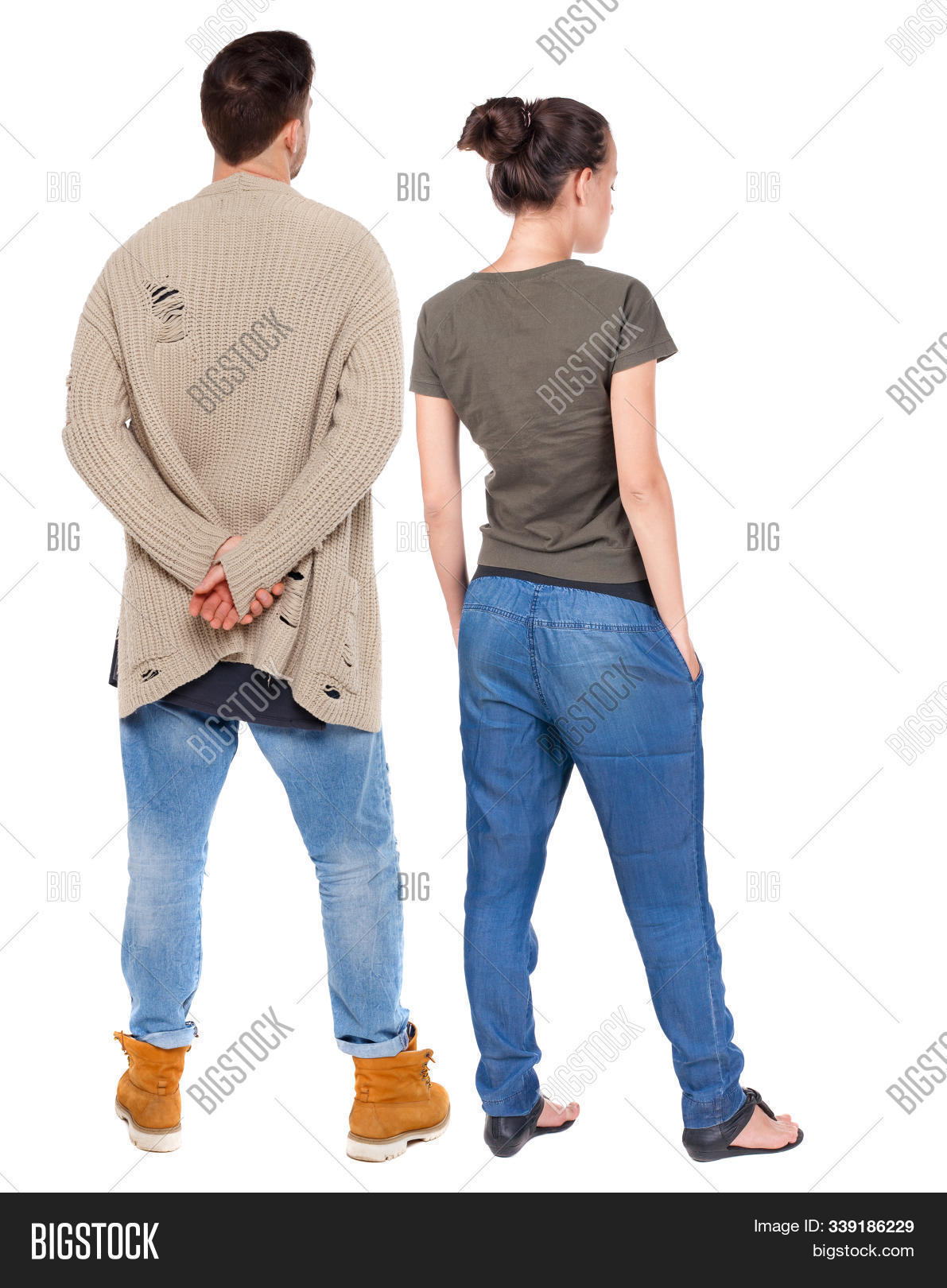 Back View Couple. Image & Photo (Free Trial) | Bigstock