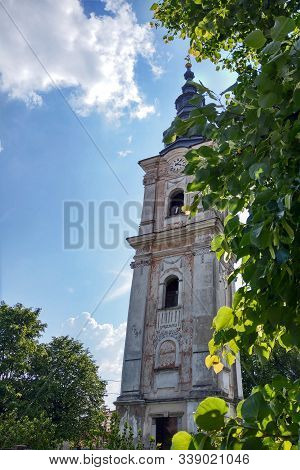 Plesivec, Slovakia, 14 May 2019: Old Gothic Church In Plesivec.