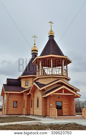 Kaliningrad, Russia - March 9, 2019: Church In Honor Of St. Spyridon Of Trimifuntsky