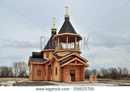 Kaliningrad, Russia - March 9, 2019: Church In Honor Of St. Spyridon Of Trimifuntsky