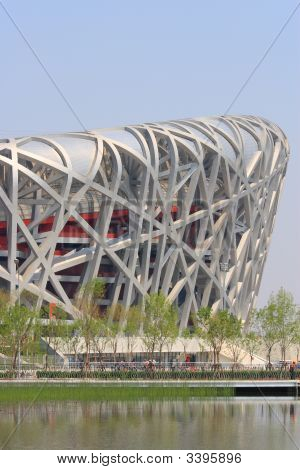 Estadio Olímpico de Pekín (nido de pájaro)