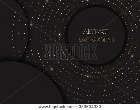 Background. Background Of Gradient Smooth Background Texture On Elegant Rich Luxury Background Web Template Or Website Abstract Background Gradient Or Textured Background  Paper. Vector background EPS10. Vintage gold shiny glowing frame. Modern luxury rea