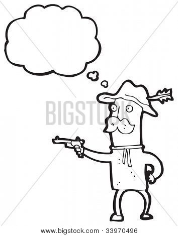 tegneserie cowboy