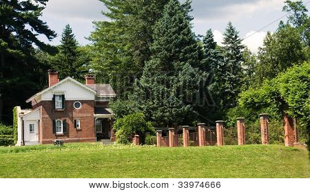 Vanderbilt Estate italienska trädgården