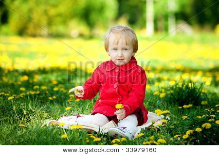 Enfant dans le parc