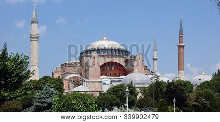Basilica Of Santa Sofia, Is The Symbol Of Istanbul