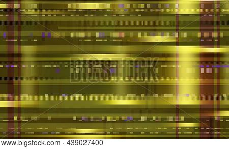 Glitch Video Error Screen Distortion With Digital Pixel Noise. Vector Background With Abstract Glitc