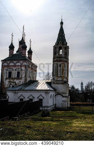 old russian town Serpuchov in spring