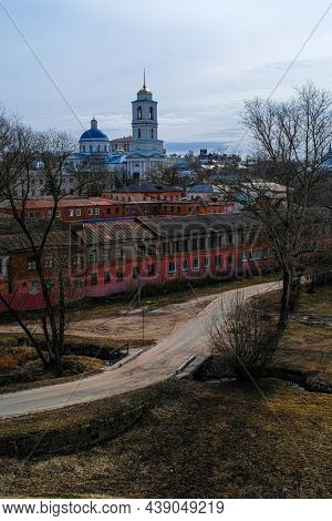 old russian town Serpuchov in spring