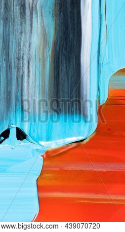 Paint texture mobile background wallpaper, abstract art with mixed colors