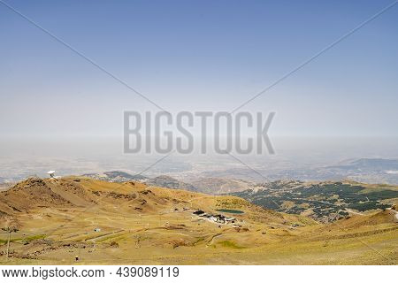 Cable Car From Ski Resort Sierra Nevada Through Sierra Nevada National Park, Andalusia, Spain