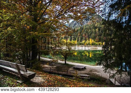 Views Of Lake Jasna (jezero Jasna)i N Slovenia