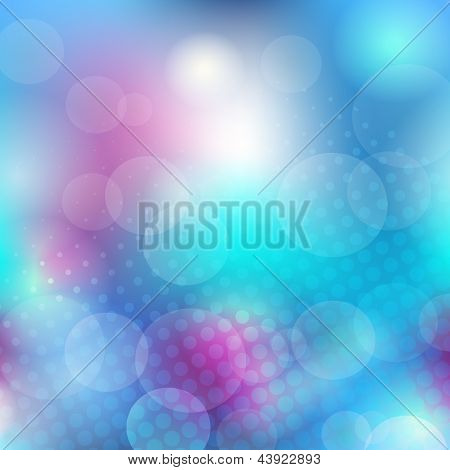 Abstrait bleu