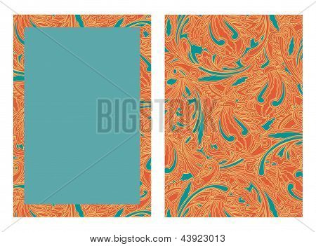 Vertical de plantilla de tarjeta de invitación
