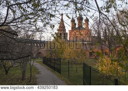 Moscow, Russia - June 9, 2015: Krutitsy Patriarchal Metochion, Established In The Late 13th Century,