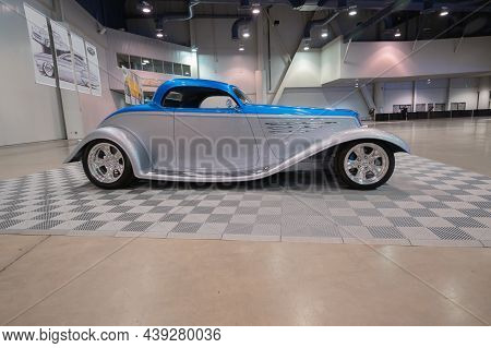1933 Ford Speed 33 Keystone Coupe Showcased At The Sema Show.