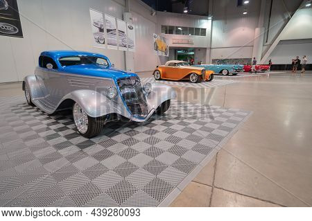 1933 Ford Speed 33 Keystone Coupe Showcased At The Sema Show.