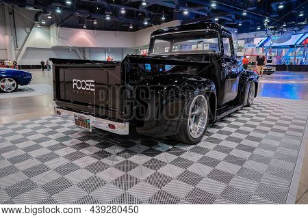 1956 Ford F-100 Showcased At The Sema Show.