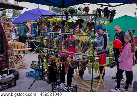 Kropyvnytskyi, Ukraine - September 29, 2021: International Agro-industrial Exhibition Agroexpo In Th
