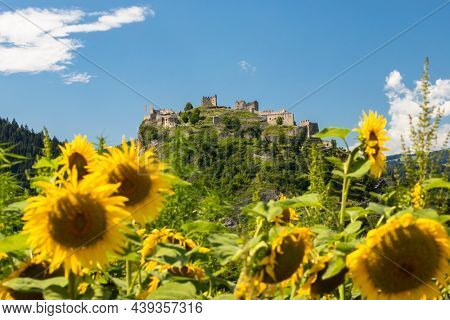 Griffen ruins in Carinthia region, Austria