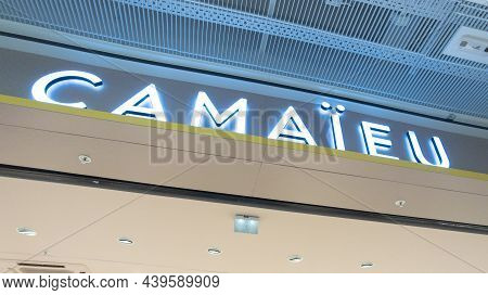 Bordeaux , Aquitaine France - 11 05 2021 : Camaieu Logo Shop And Sign Text Of Brand Store Camaïeu Of