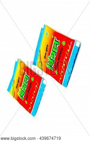 Noida , Utter Pardesh , India - October 18 2021 , Chewing Tobacco , A Picture Of Chewing Tobacco On