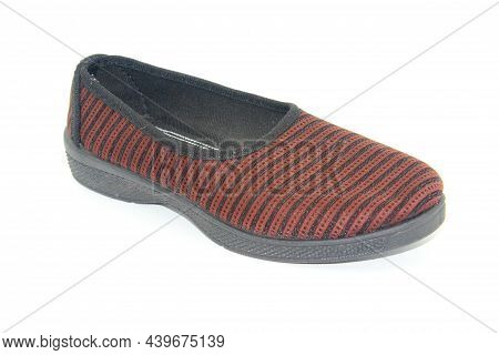 Shose For Women On White Background With Selective Focus