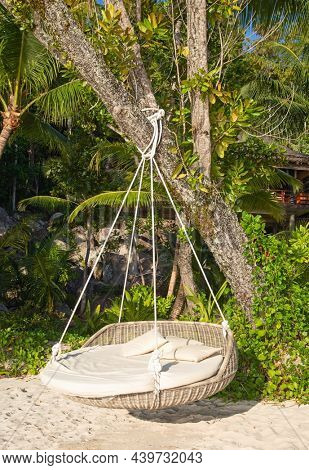Famous Petite Anse Kerlan beach on the Praslin island, Seychelles