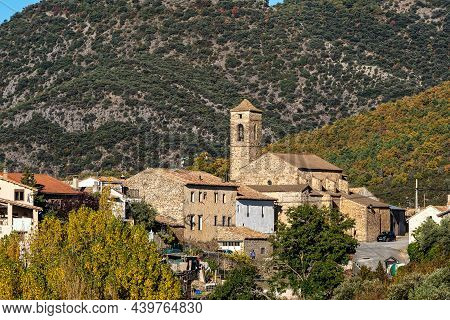 Binies Is A Beautiful Village Aragonese Pyrenees That Is At The Entrance Of The Valley Of Anso. It I