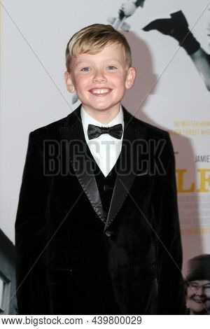 LOS ANGELES - NOV 8:  Jude Hill at the Belfast Premiere at Academy Museum of Motion Pictures on November 8, 2021 in Los Angeles, CA