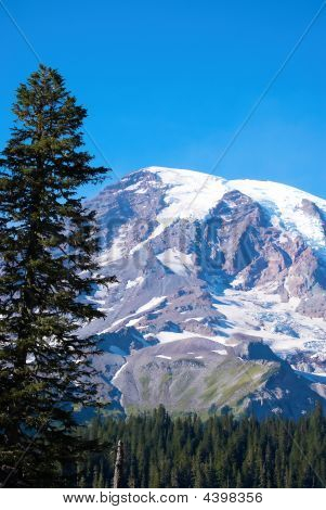Mountain Rainier National Park.