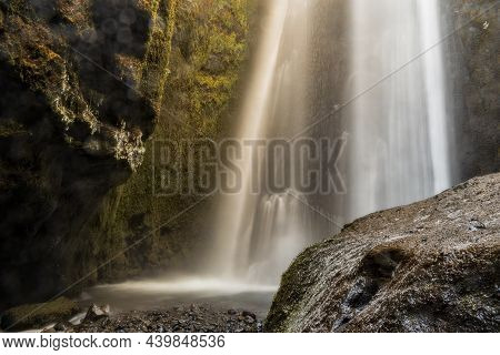 Gljufrabui Secret Waterfall Hidden In A Cave In Iceland