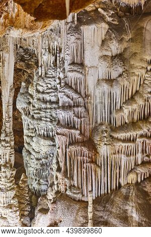 Campanet Caves In Mallorca. Geological And Mineral. Balearic Islands. Spain