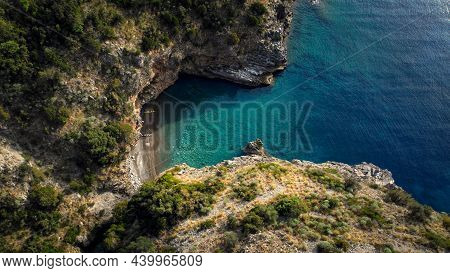 Beautiful Hidden Bay At The West Coast Of Italy - Travel Photography