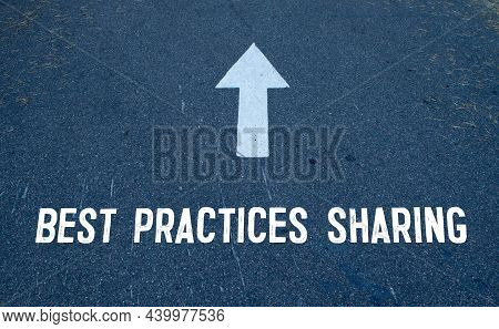 Concept Image Of Business Acronym Bps Best Practices Sharing Written Over Road Marking Yellow Paint 