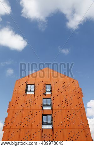 Facade Of The Performers House In Silkeborg, Denmark