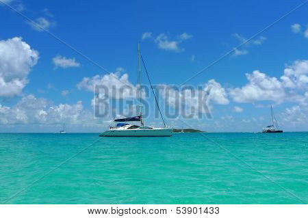 The Moorings charter yacht near Tortola, British Virgin Islands