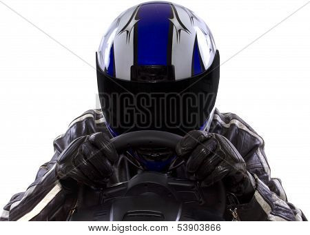 Leather Clad Racer
