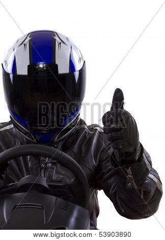 Leather Clad Racer
