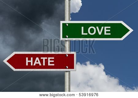 Love Versus Hate
