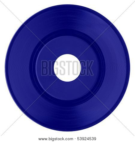 Blue Vinyl Record