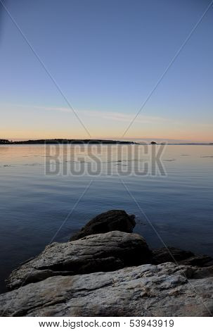 Looking Out Over Casco Bay