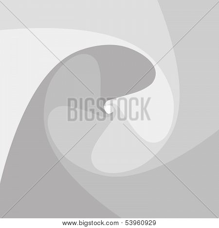Vector gray scheme, spiral design