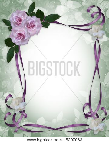 Bordo floreale lavanda Rose