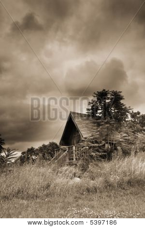 Landschaftlich In Sepia